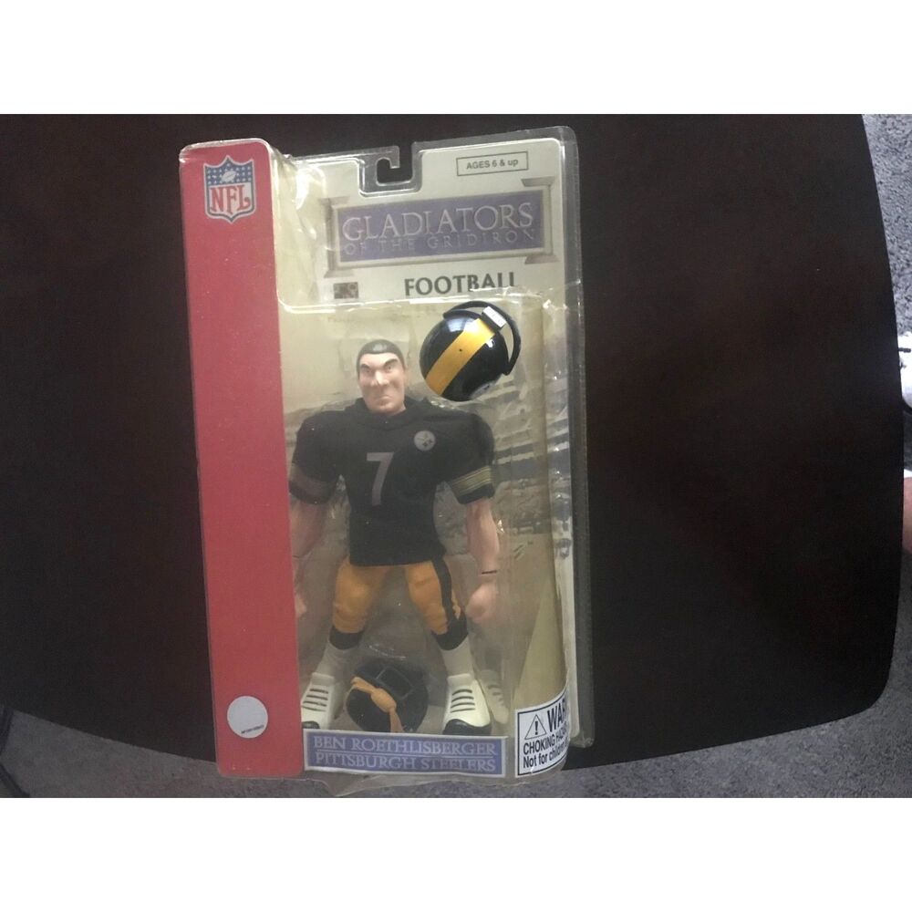 Ben Roethlisberger Collectors Action Figure . Pittsburgh Steelers . Gladiator